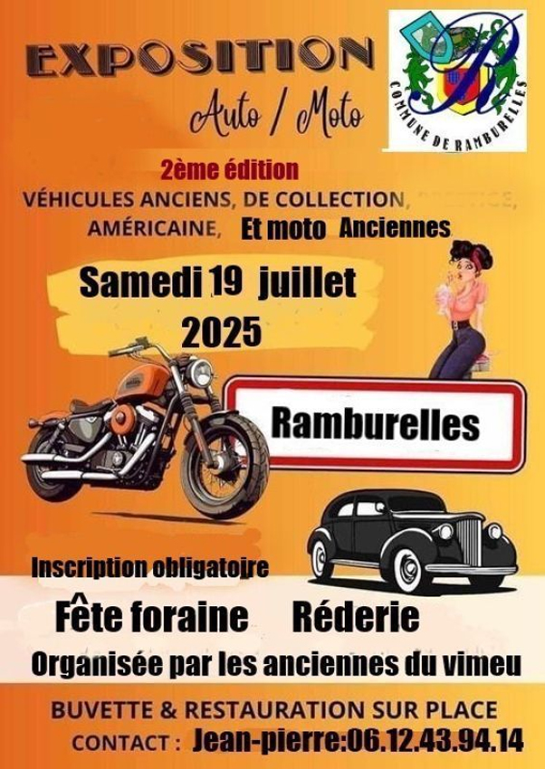 Exposition Auto Moto Ramburelles 2025