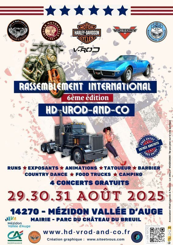 Rassemblement HD VROD AND CO 2025
