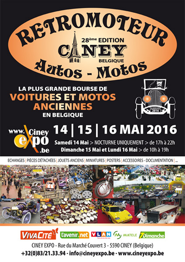 Retromoteur Ciney 2016